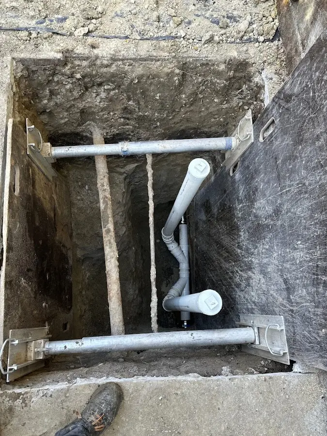 Experienced plumber completing Gas Line Repair work in Grandy